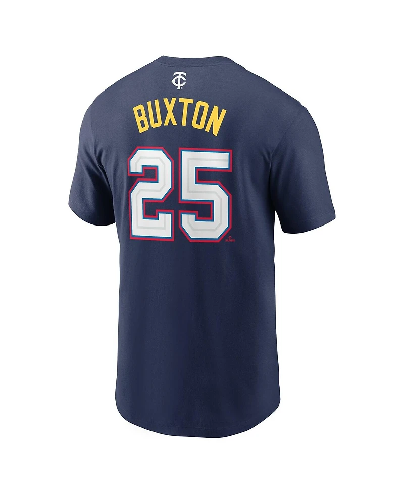Nike Men's Byron Buxton Navy American League 2025 All-Star Edition Name Number T-Shirt