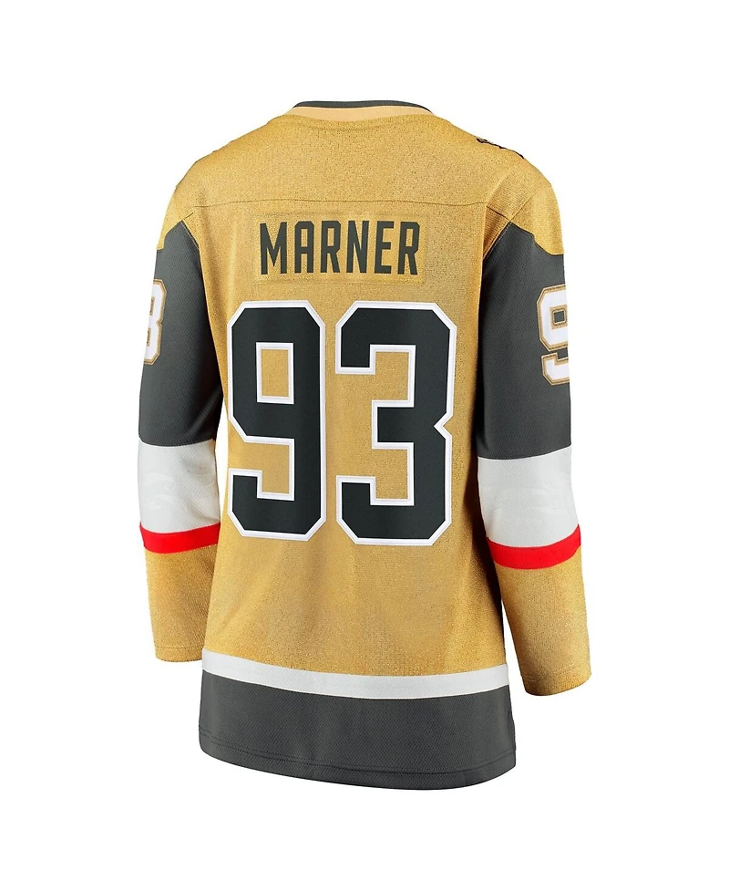 Fanatics Women's Mitch Marner Gold Vegas Golden Knights Home Breakaway Jersey