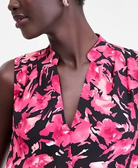 I.n.c. International Concepts Women's Printed Surplice Tank Top, Macy's Exclusive