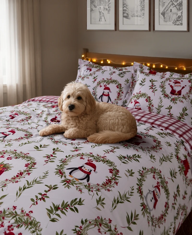 Levtex Home Pine and Plaid Reversible 3-Pc. Comforter Set