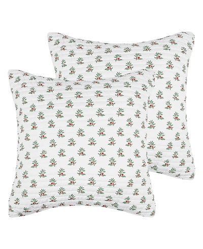 Levtex Home Merry Tartan 2-Pc. Sham Set, European