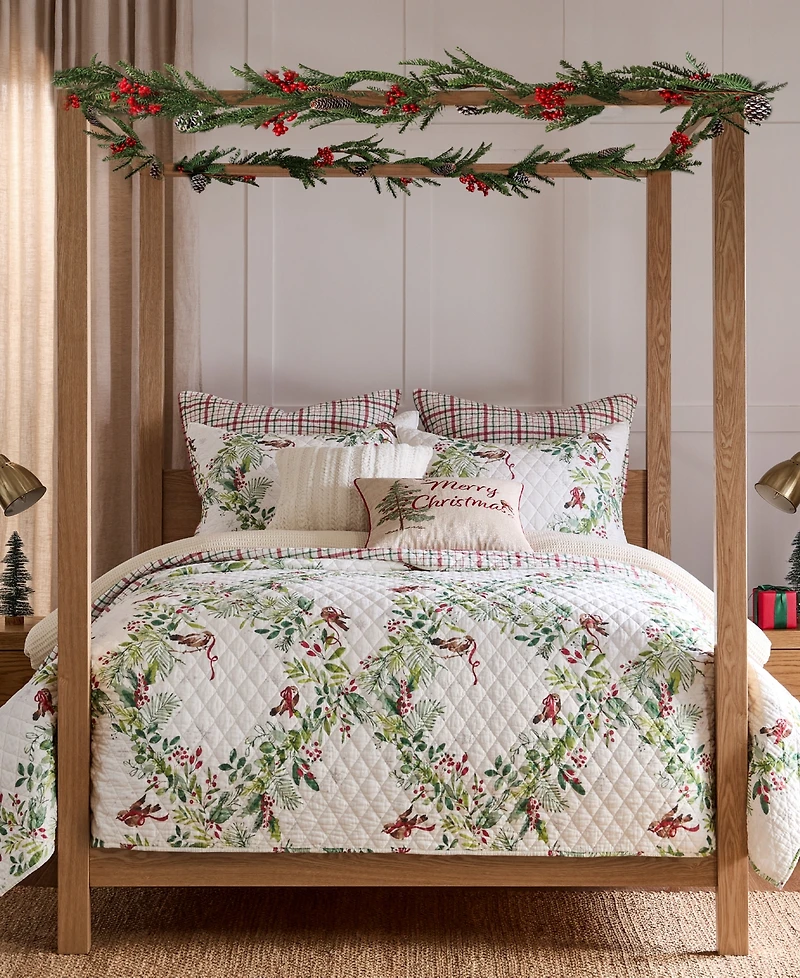 Levtex Home Tinsel Tidings 2-Pc. Sham Set