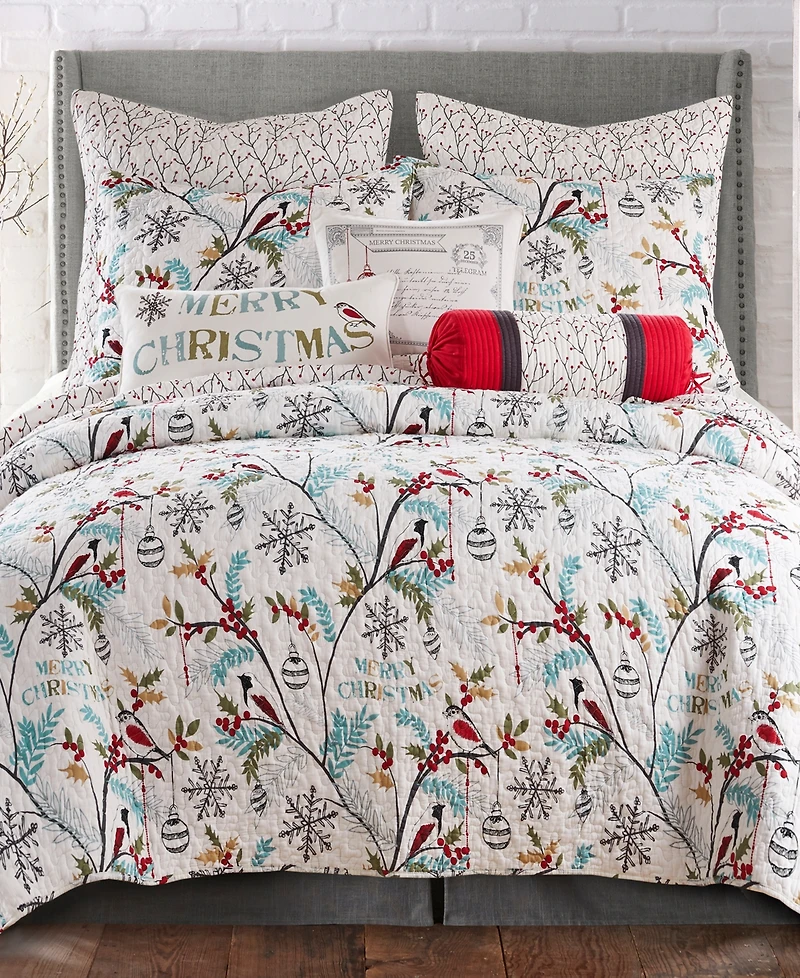 Levtex Home Mistletoe Reversible Quilt, King/California King