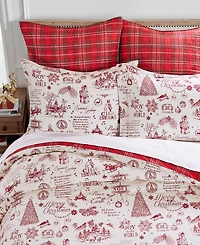 Levtex Home Yuletide Reversible -Pc. Duvet Cover Set