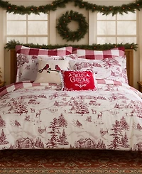 Levtex Home Winter Sleigh Ride Reversible -Pc. Duvet Cover Set