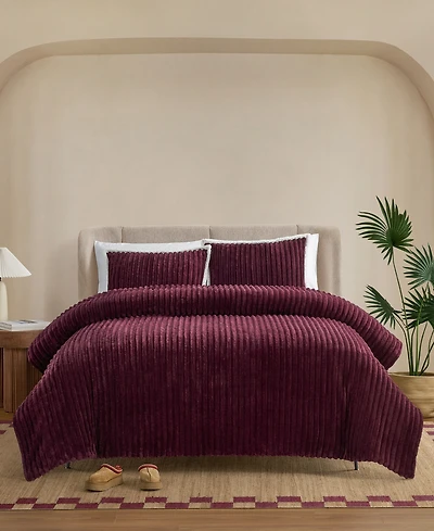 Ugg Avery Ribbed 3-Pc. Comforter Set, King