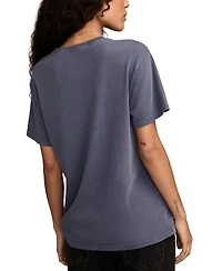 Lucky Brand Women's Athletic Rolling Stones Boyfriend T-shirt