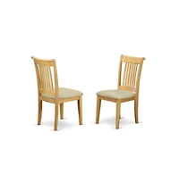 East West Furniture Dining Room Set Oak