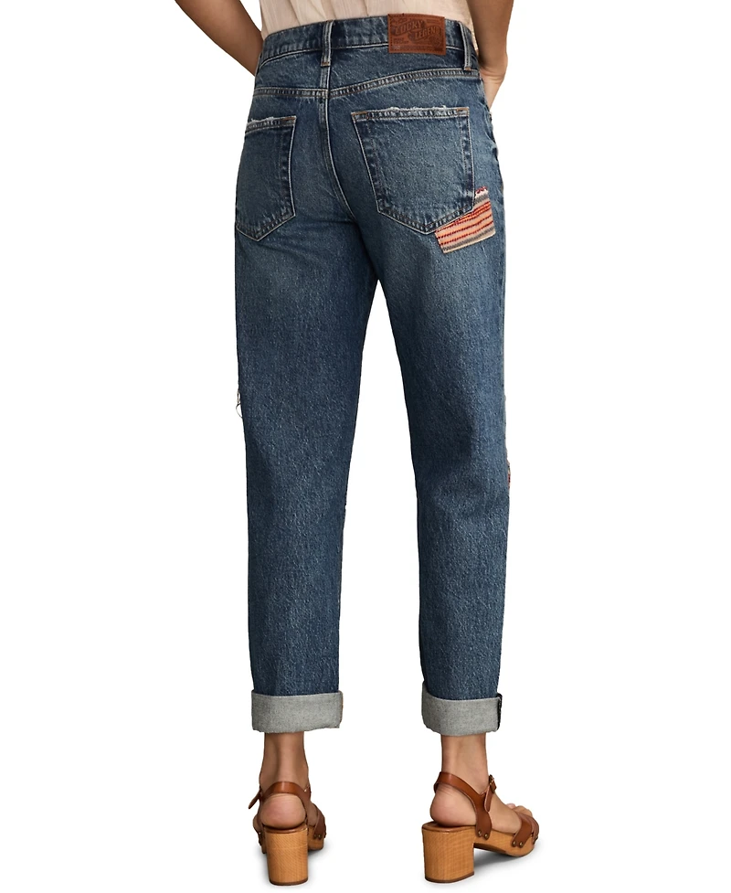 Lucky Brand Women's Legend Mid Rise Mr. Boy Jeans