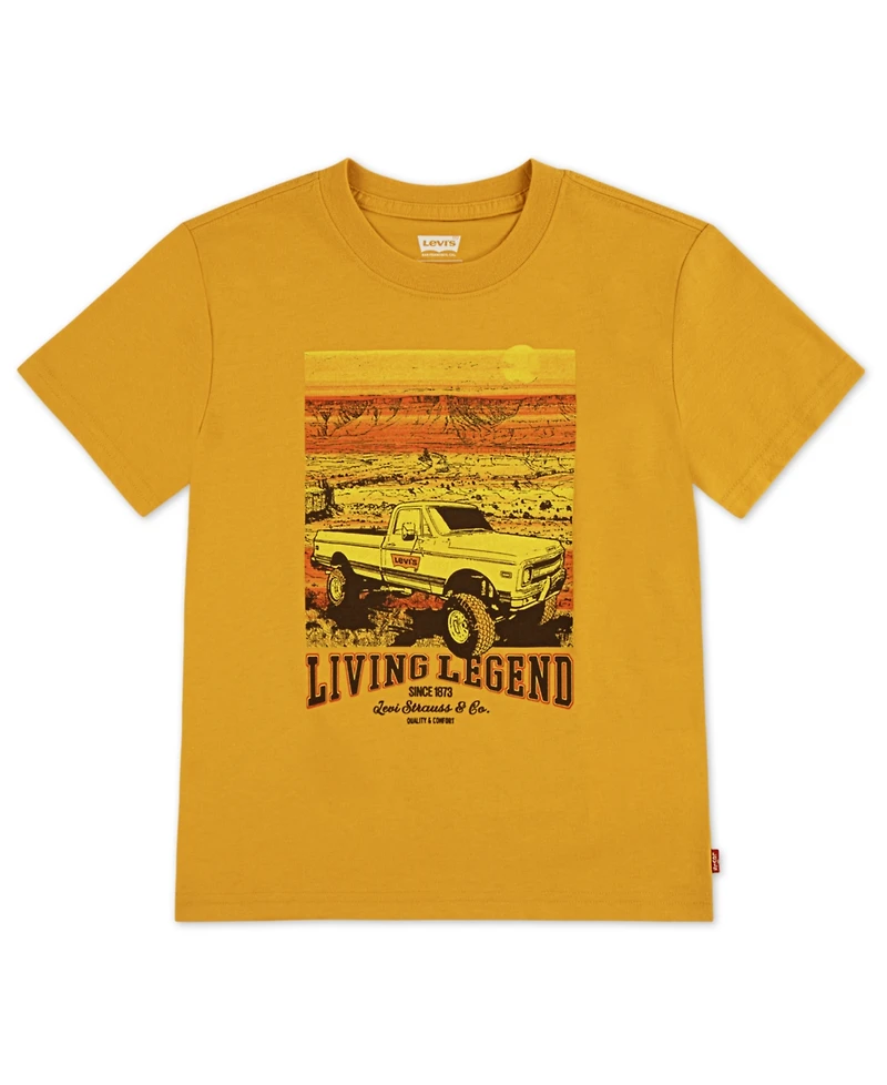 Levi's Little Boys Big Rig Short Sleeve T-Shirt