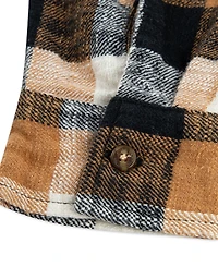Levi's Big Boys Buffalo Checkered Flannel Long Sleeve Shirt