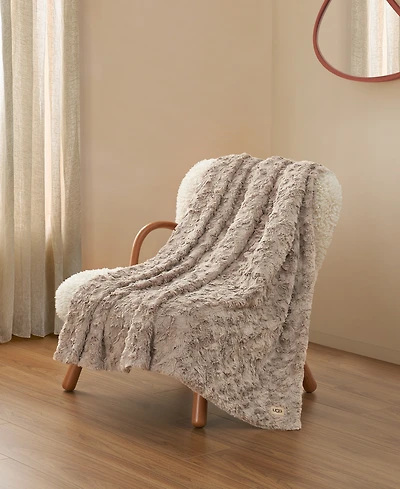 Ugg Faux Fur Throw, 50" x 70"