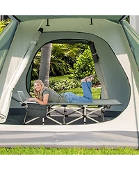 Akiudex 28.5 inch extra wide sleeping cot for adults with carry bag