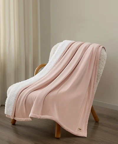 Ugg Plush to Faux-Fur Throw, 50" x 70"