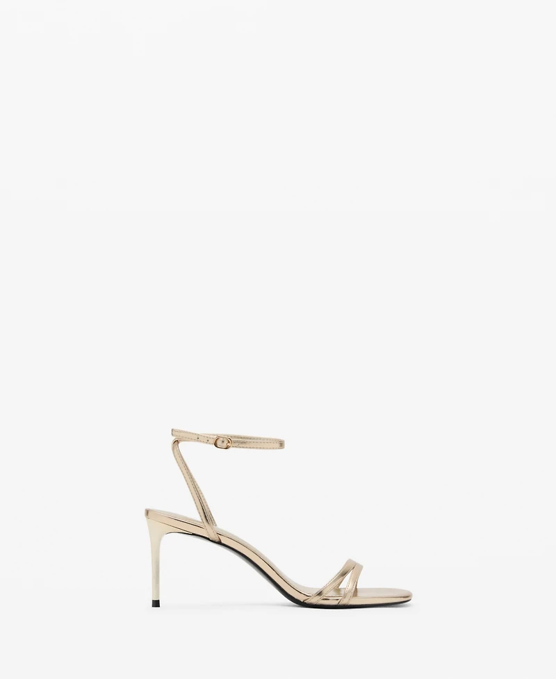 Mango Women's Stiletto Heel Strappy Sandal
