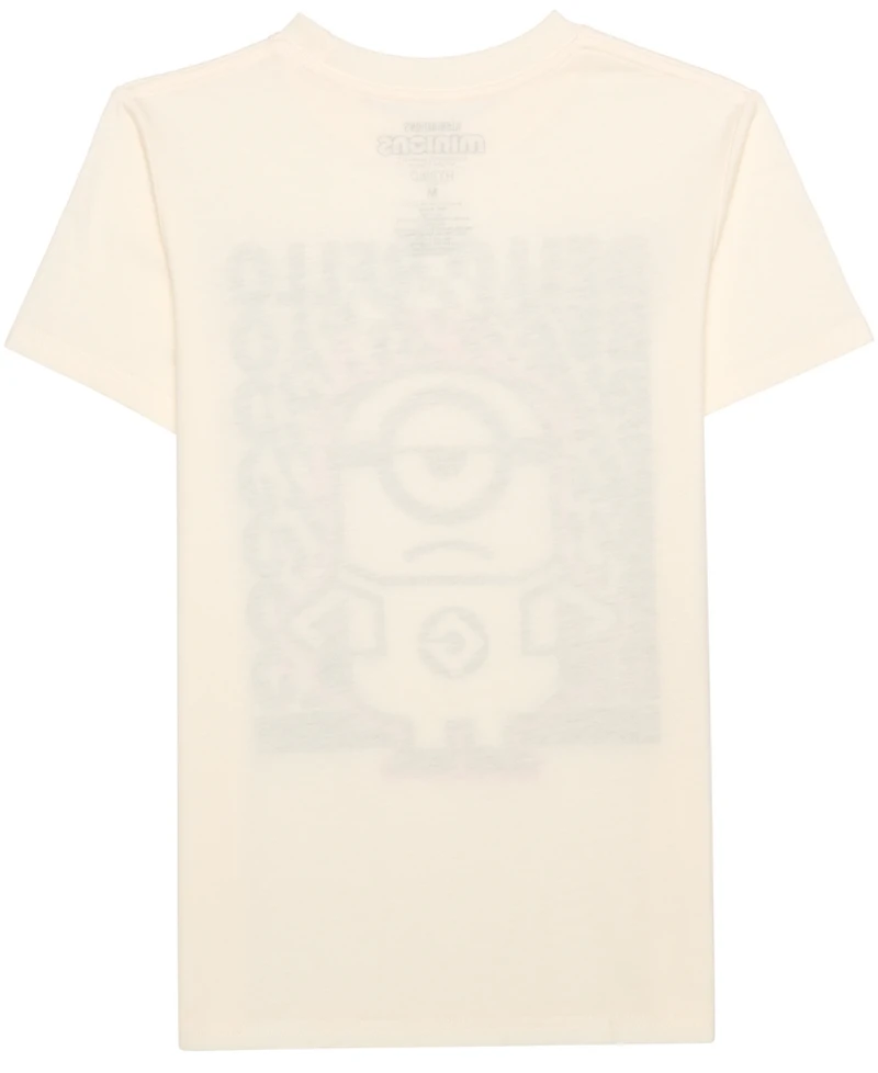 Despicable Me Big Boys Grumpy Minion Short Sleeve T-Shirt