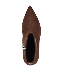 Guess Women's Yanka Pointed Toe Kitten Heel Dress Booties