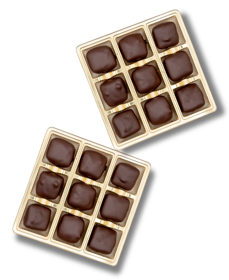 Bixby Chocolate Pecan Caramel Cutes Milk Chocolate, 18 Pieces