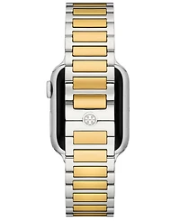 Tory Burch Women's The Kira Two-Tone Stainless Steel Bracelet For Apple Watch 38mm-46mm