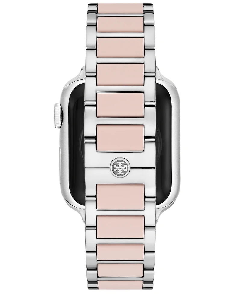 Tory Burch Women's The Kira Silicone & Stainless Steel Bracelet For Apple Watch 38mm-46mm
