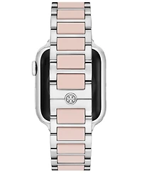 Tory Burch Women's The Kira Silicone & Stainless Steel Bracelet For Apple Watch 38mm-46mm