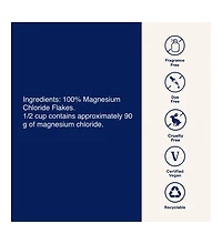 Trace Minerals Pure Magnesium Flakes - Relaxing Bath Soak to Support Rejuvenation & Healthy Sleep - Magnesium for Soothing Bath & Foot Soak