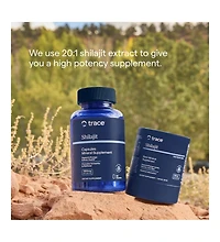 Trace Minerals Shilajit 1000mg - Mineral Supplement Support for Brain Health & Immune Function