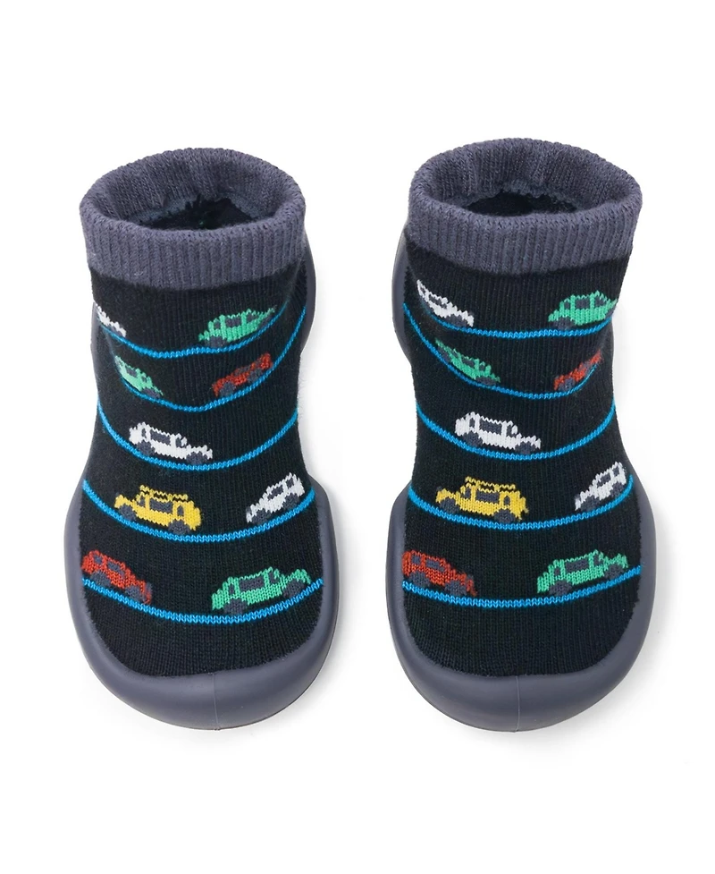 Komuello Baby Boys First Walk Sock Shoes Broom