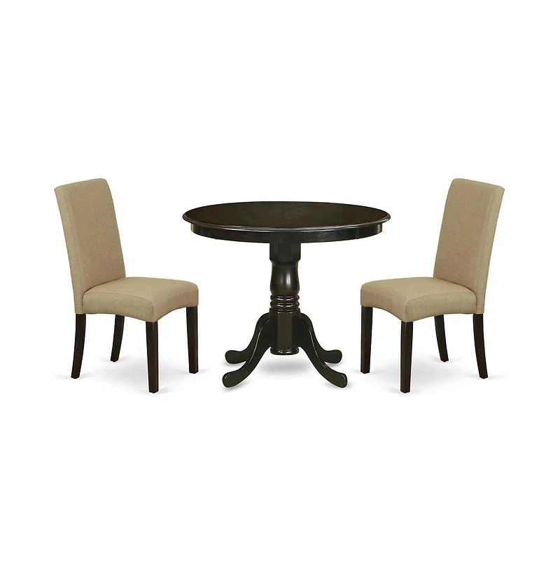 East West Furniture Dining Room Set Cappuccino