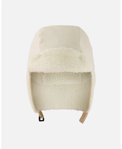 Deux par Toddler Unisex Lined Chapka White Asparagus - Baby|Toddler