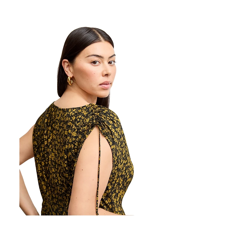 M.m.LaFleur Aisling Slinky Dress - Printed Jersey