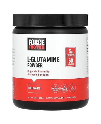 Force Factor L-Glutamine Powder Unflavored