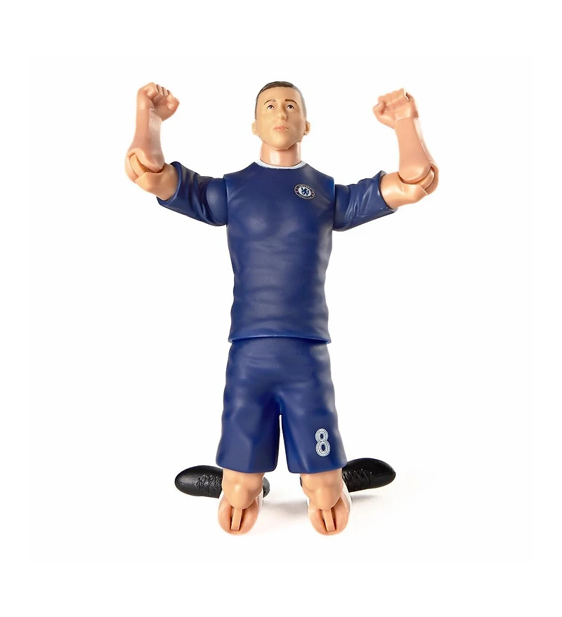 Banbo Toys Sockers Chelsea Enzo Fernandez 8" Collectible Soccer Action Figure