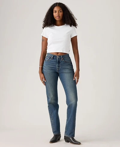 Levi's Plus 501 Straight Leg Jeans