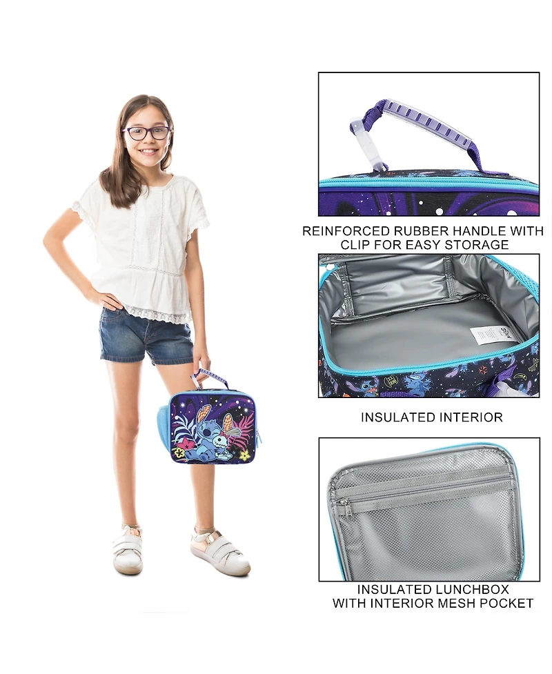 Disney's Stitch Tropical Galaxy Insulated Lunch Kit