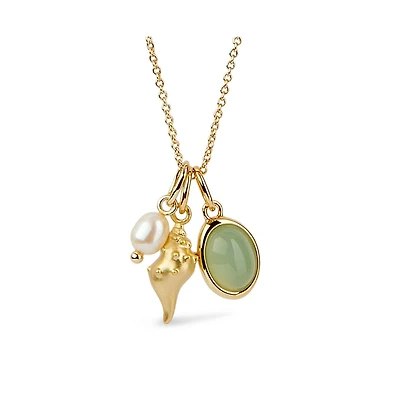 Ana Luisa Gold Charm Necklace