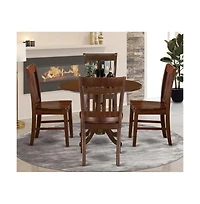 East West Furniture 5 Pc small Kitchen Table and Chairs set-small Kitchen Table plus 4 Kitchen Chairs