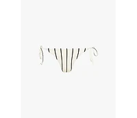 WeWoreWhat Women's Striped Tie Bottom