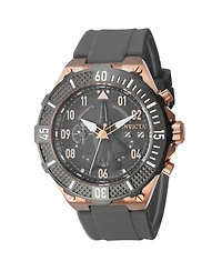 Invicta Men's 39895 Aviator Quartz Multifunction Grey Dial Watch