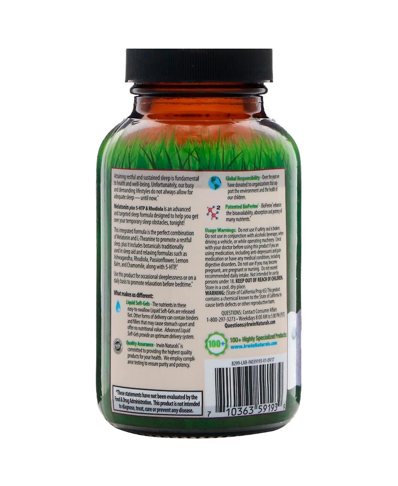 Irwin Naturals Good Mood Sleep Pm