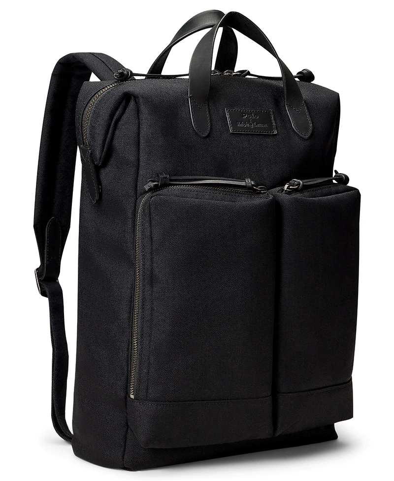 Polo Ralph Lauren Men's Convertible Canvas Tote Backpack