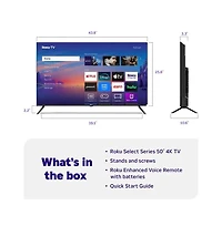 Roku 50" Class Select Series 4K Led Smart Tv - 50R4C5