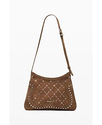 Desigual Women's Medium cut-out faux leather bag