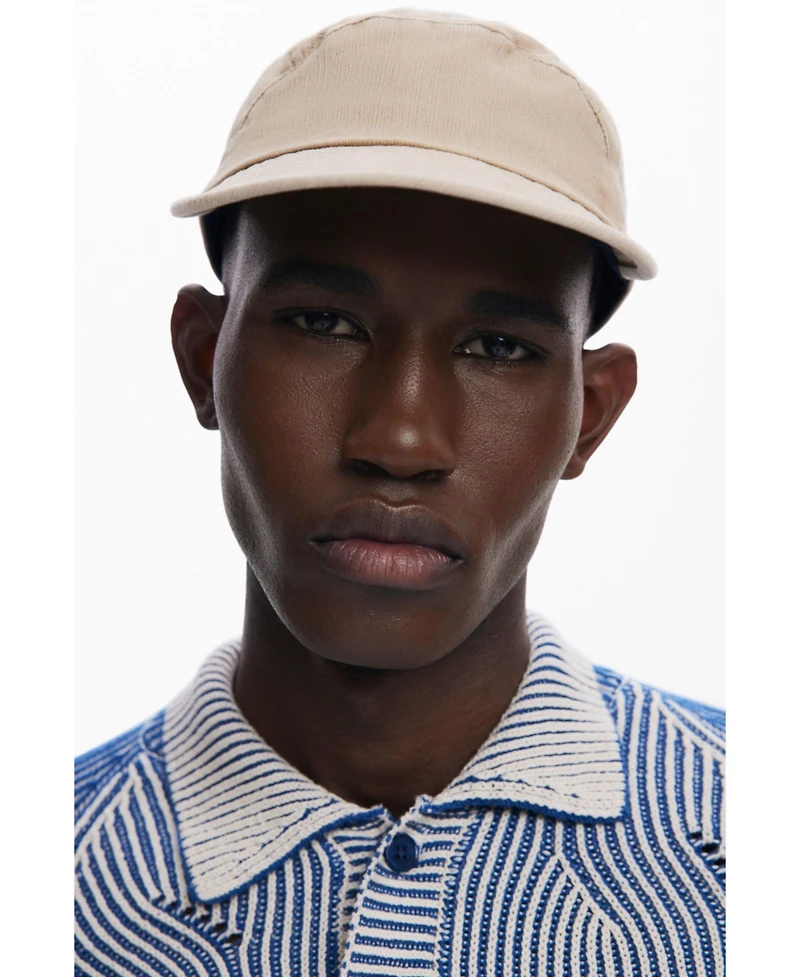 Desigual Men's Heathered polo sweater