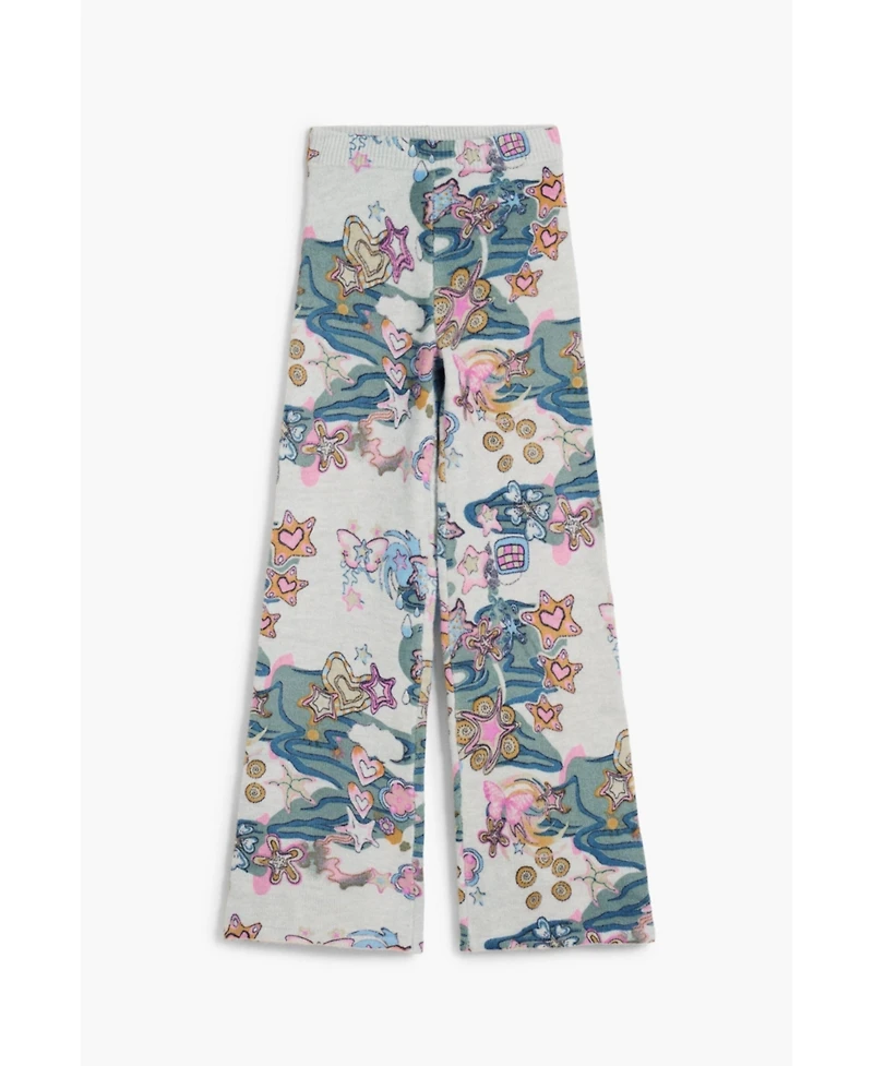 Desigual Girls's Elastic pants with patterns
