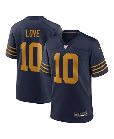 Nike Men's Jordan Love Navy Green Bay Packers The 1923 Classic Game Jersey