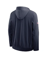 Nike Men's Navy Green Bay Packers The 1923 Classic Sideline Half-Zip Anorak Jacket