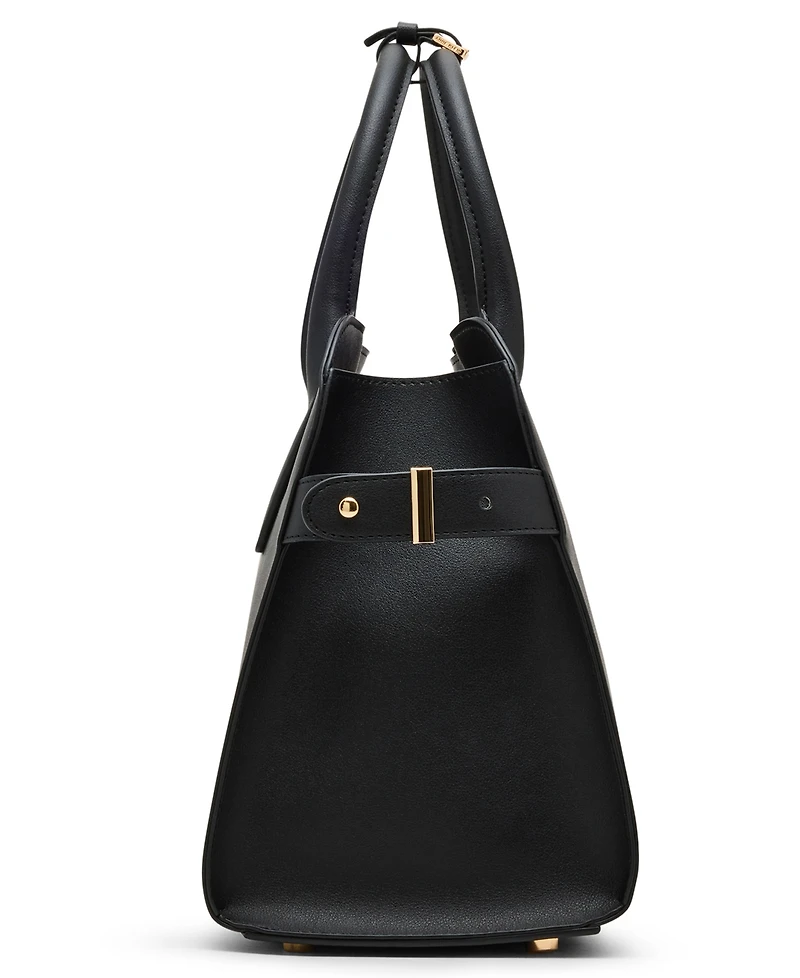 Anne Klein Convertible Strap Medium Curved Satchel Bag