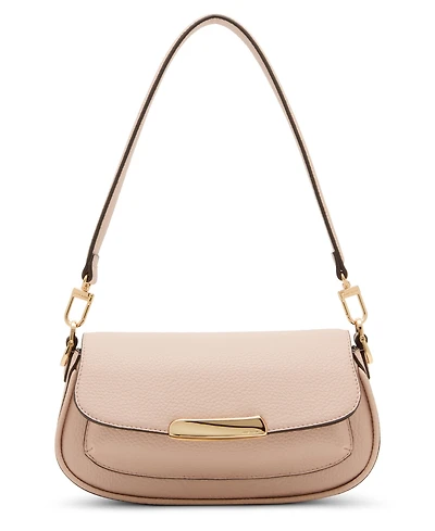 Anne Klein Sculpted Plaque East West Small Shoulder Bag