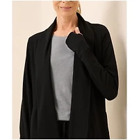 Pact Women's Luxe Stretch Jersey Swing Cardigan